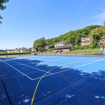 a sports court